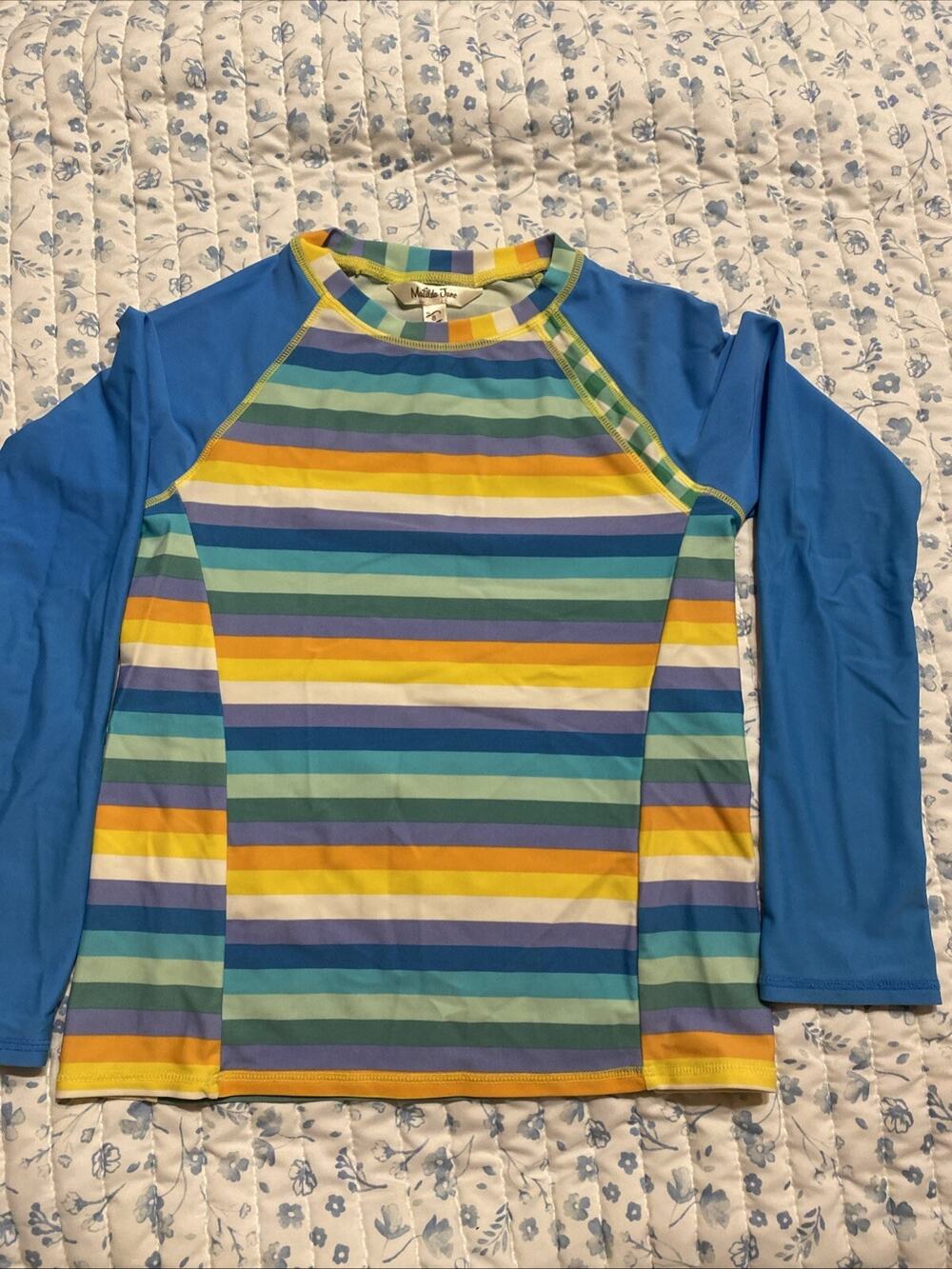 Matilda Jane Rash guard Girls Size 8